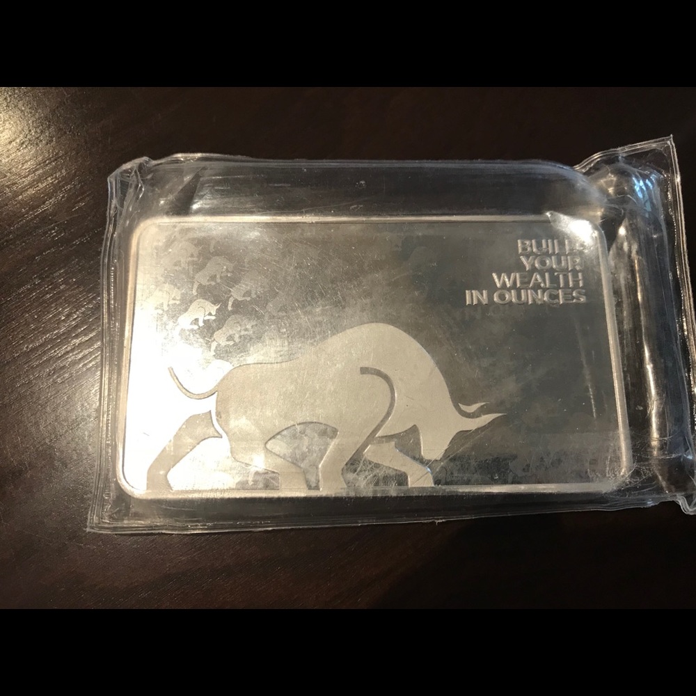 10 Oz pure silver bar